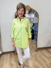 Foxcroft Madison Tunic Pistachio