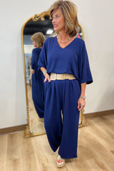 Evening Out Jumpsuit Navy