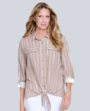 Multiples Drop Shoulder Shirt