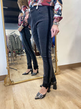 Charlie B Slim Leg Pant Charcoal