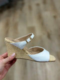 Corkys XOXO Wedge White