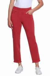 Multiples Pull On Pants Brick