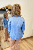 Renuar Woven Denim Jacket Blue