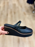 Corkys Me Time Wedge Black