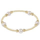 E Newton Purpose Dignity 6mm Pearl Bracelet