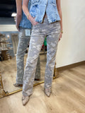 Hidden Ryan Low Rise Bootcut Jean Tan Camo