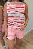 Another Love Tank Sweater Strawberry Shortcake