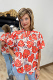 Poppies in Bloom Top