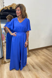 Evening Cruise Jumpsuit Cobalt