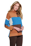 Multiples Mock Neck Sweater Multi