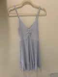 Ocean Drive Rib Knit Dress Blue