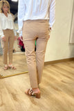Renuar Woven Ankle Pant Tan