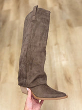 Pamela Tall Western Boot Coffee