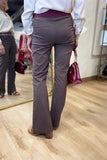 Renuar Woven Pant Chocolate