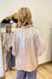 Metallic Glimpse Blouse Champagne