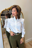Another Love Angeline Blouse Off White