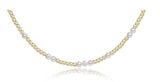 E Newton 17" Choker Hope Unwritten 3mm Pearl