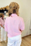 Brillant Stripe Blouse Pink
