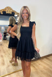 Dottie's Day Dress Black
