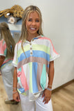 Stripe Shift Hoodie