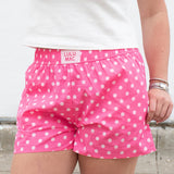Lulu Mac Polka Dot Shorts Pink/Light Pink