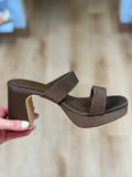 Matisse Delancy Platform Heel Espresso