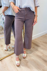 JBD Slim Wide Leg Jeans Espresso