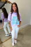 Make Heaven Crowded Tee Orchid