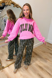 Lulu Mac Mossy Oak Sweatshirt Bubblegum Pink