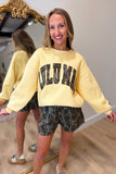 Lulu Mac Mossy Oak Sweatshirt Butter Yellow