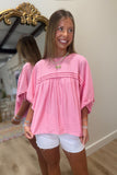 Good Days Ahead Top Pink