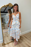 Social Setting Floral Skirt Set