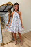 Unforgettable Florals Halter Dress