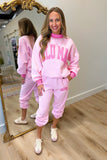 Lulu Mac Puff Jogger Pant Light Pink Bubblegum