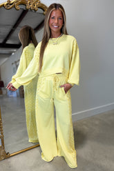 Spring Sunshine Embroidered Set