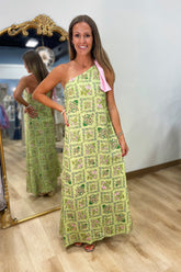 Summer Shade Maxi Dress Green