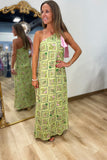 Summer Shade Maxi Dress Green