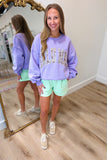Lulu Mac Sweatshirt Lavender Camo