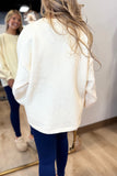 Lazy Days Oversized Cardigan Sweater Lemon