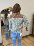 Country Garden Blouse Green