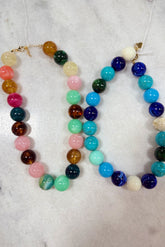 Dora Chunky Beaded Necklace (various)