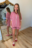 Check Yes or No Short Set Red
