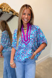 Lots of Dots Blouse Jade