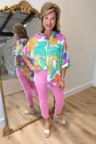 Botanic Burst Oversized Blouse