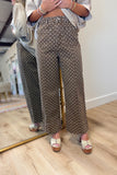 Spotted in the City Pants Brown