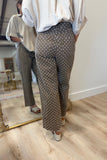 Spotted in the City Pants Brown