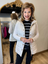 Renuar Luxe Quilted Vest Oyster