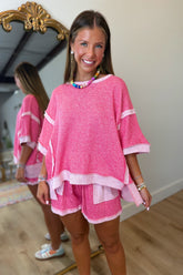 French Terry Favorite Set Pink