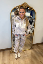 Vintage Havana Fleece Camo Jogger Set