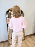 Dylan Andie Dolman Sleeve Top Pink